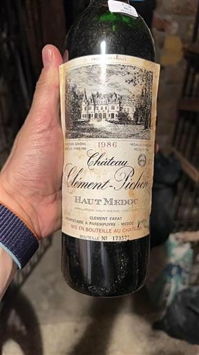 Bordeaux Haut-Médoc Château Clémentpichon 1986