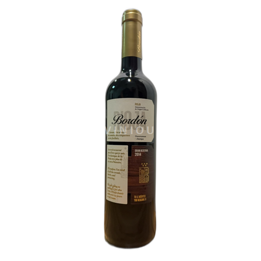 La Rioja Rioja Bordón Gran Reserva 2014