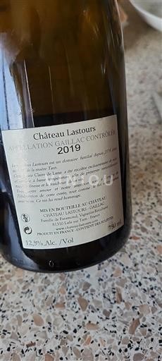 Southwest Gaillac Château Lastours Claire de Lune 2019
