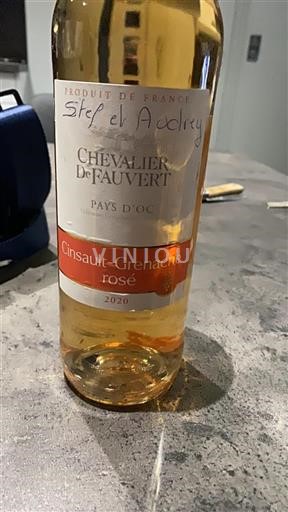 Languedoc og Roussillon Pays d'Oc Chevalier De Fauvert Cinsault-Grenache 2020