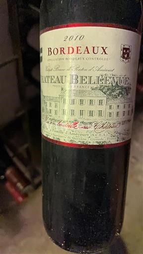 Bordeaux Château Bellevue 2010
