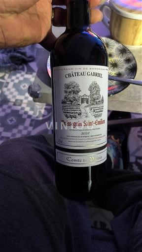 Bordeaux Puisseguin-saint-émilion Château Gabriel Comte de Valois 2023