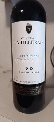 Zuidwest-Frankrijk Pécharmant Château La Tillerai 2016