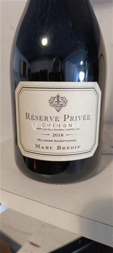 Loire-dalen Chinon Marc Brédif Réserve Privée 2018