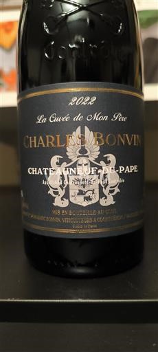 Údolí Rhôny Châteauneuf-du-Pape Charles Bonvin La de Mon Père 2022