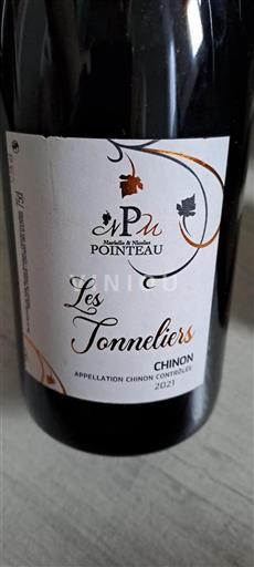Vallée de la Loire Chinon Marielle & Nicolas Pointeau Les Tonneliers 2021