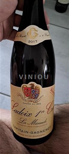 Bourgogne Premier Cru Capitaingagnerot La Micaude 2017