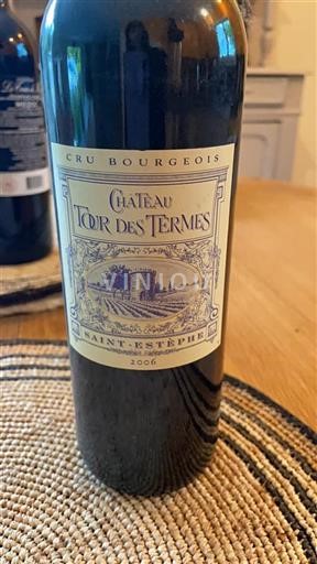Bordeaux Saint-Estèphe Cru Bourgeois Château Tour Des Termes 2006