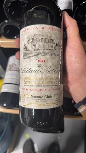 Bordeaux Unspecified Château Belair 1971