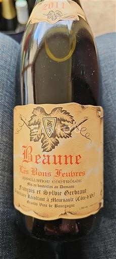 Borgoña Beaune François Et Sylvie Gerbeaut Les Bons Feuvres 2011