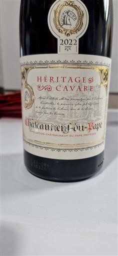 Vale do Ródano Châteauneuf-du-Pape Héritage Des Cavares 2022