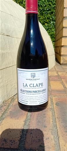 Vin Rouge sec Sélections Parcellaires Maison Fortant 2021 France Languedoc La Clape
