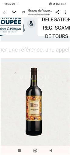 Bordeaux Graves-de-vayres L'ancienne Citadelle Cabernet Sauvignon Merlot 2023