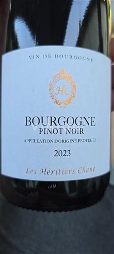 Borgoña Les Héritiers Chéné 2023