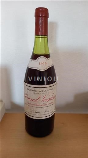 Bourgogne Pernand-vergelesses Premier Cru Domaine Laleurepiot Île des Vergelesses 1er Cru 1976