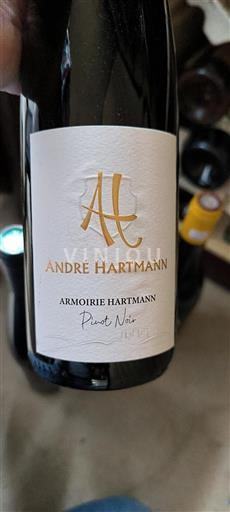 Elzas Niet gespecificeerd André Hartmann Armoirie Hartmann Pinot Noir Niet-geïntegreerd