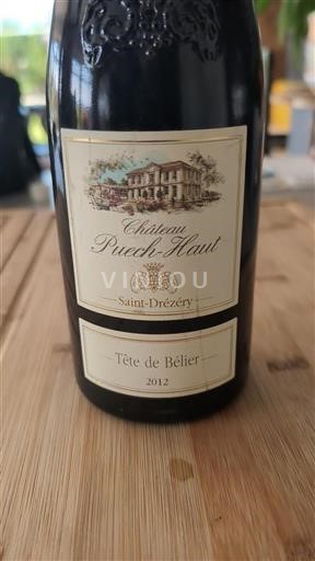 Languedoc Not Specified Château Puechhaut Tête de Bélier 2012