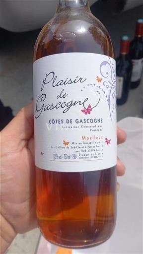 Jihozápad Côtes de Gascogne Les Celliers Du Sudouest Plaisir de Gascogne Neročník