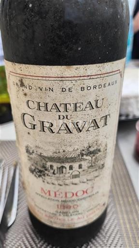 Bordeaux Médoc Château Gravat 1990
