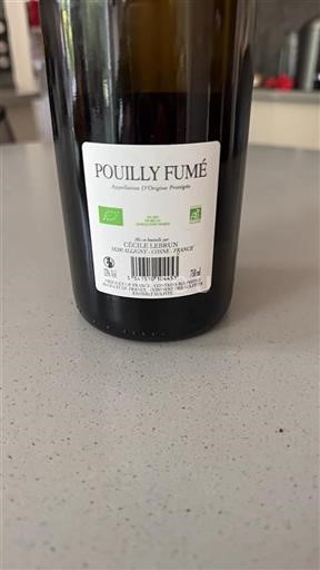 Valle del Loira Pouilly-fumé Cécile Lebrun 2018