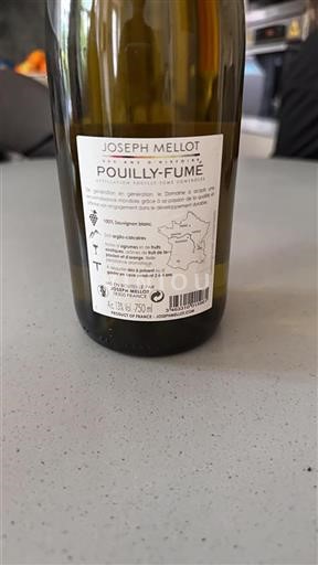 Vallée de la Loire Pouilly-fumé Joseph Mellot 2017