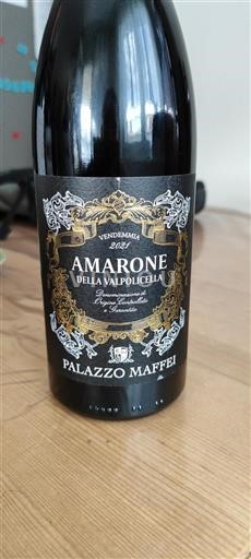 Vêneto Amarone della Valpolicella Palazzo Maffei 2021