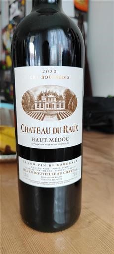 Bordeaux Haut-Médoc Cru Bourgeois Château Raux 2020