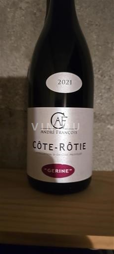 Údolí Rhôny Côte-rôtie André François Gerine 2021