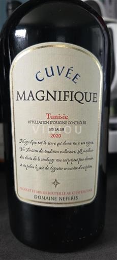 Zaghouan Sidi Salem Domaine Neferis Magnifique 2020