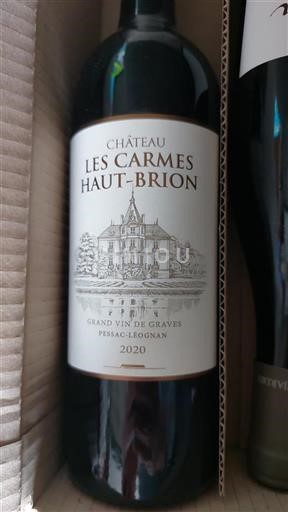 Bordeaux Pessac-Léognan Château Les Carmes Hautbrion 2020