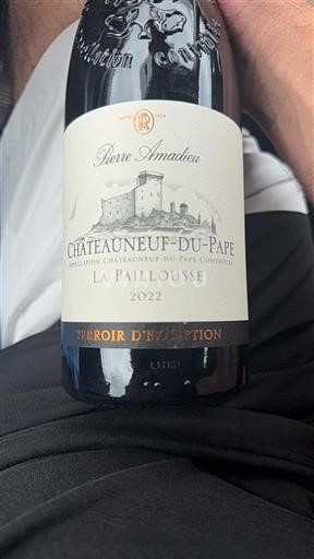 Rhône Valley Châteauneuf-du-Pape Pierre Amadieu La Paillousse 2022