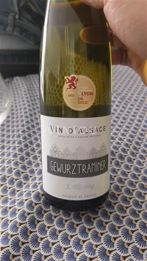 Alsace J. Blessing Gewurztraminer 2021