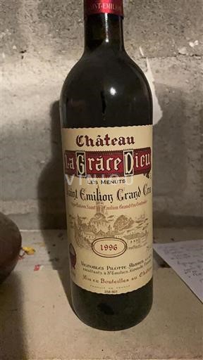 Bordeaux Saint-Émilion Grand Cru Château La Grâce Dieu Les Menuts 1996