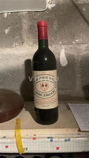 Bordeaux Saint-Émilion Grand Cru Grand Cru Château Pavie Macquin 1989