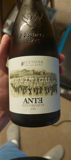 Vin Blanc sec Ante I Custodi 2018 Italie Calabre Cirò Bianco