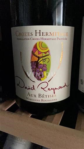 Údolí Rhôny Crozes-Hermitage David Reynaud Aux Bêtises 2023