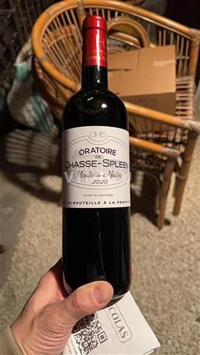 Bordeaux Moulis-en-Médoc Château Chassespleen L'Oratoire de Chasse Spleen 2020