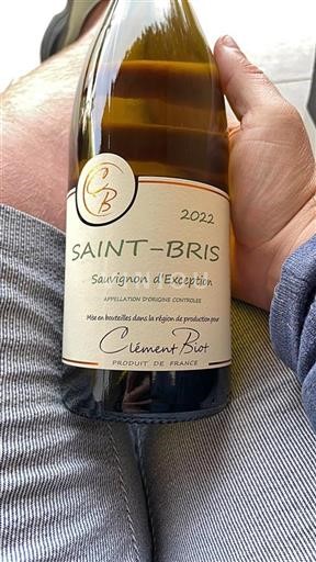 Bourgondië Saint-Bris Clément Biot Sauvignon d'Exception 2022