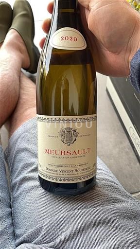 Bourgogne Meursault Domaine Vincent Bouzereau 2020