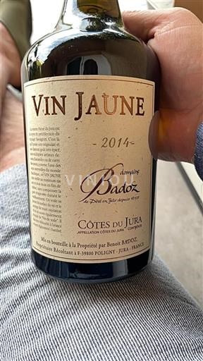 Jura Côtes du Jura Domaine Badoz Vin Jaune 2014