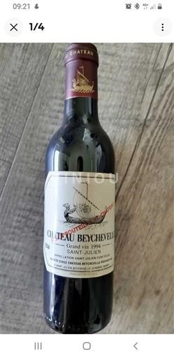 Bordeaux Saint-Julien Château Beychevelle 1994