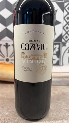 Bordeaux Château Cazeau 2021