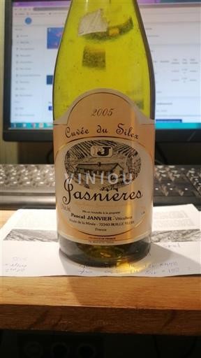 Valle della Loira Jasnières Pascal Janvier du Silex 2005