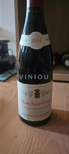 Bourgogne Nuits-saint-georges Domaine Chevillonchezeaux 2014