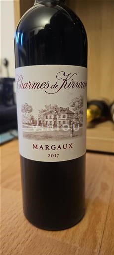 Bordeaux Margaux Château Kirwan Charmes de Kirwan 2017