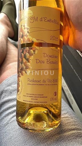 Lounais-Ranska Pacherenc-du-vic-bilh Domaine Dou Bernès Fil d'Embellie 2015