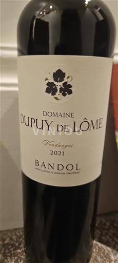 Provence Bandol Domaine Dupuy De Lôme 2021