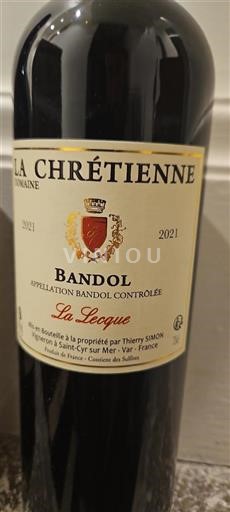 Provence Bandol La Chrétienne La Lecque 2021