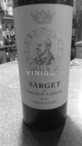 Bordeaux Saint-Julien Château Gruaud Larose Sarget de Gruaud Larose 2021