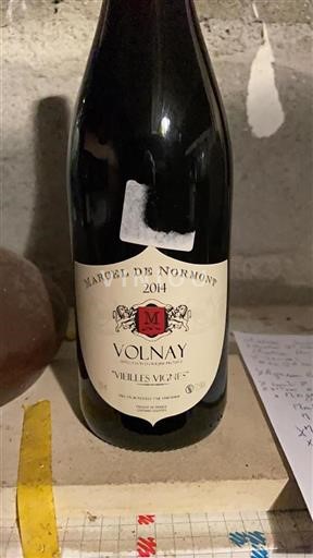 Bourgogne Volnay Marcel De Normont Vieilles Vignes 2014